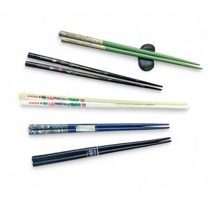 5 Sets of Decorative Chopsticks